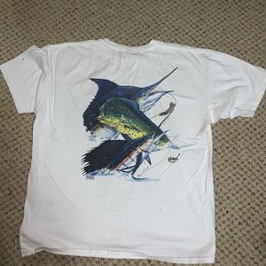 White XL “saltwater” tee. $12